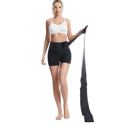 Two-In-One Belly Wrapping Sweat Pants Yoga Sports Body Shape Pants Season Prestige