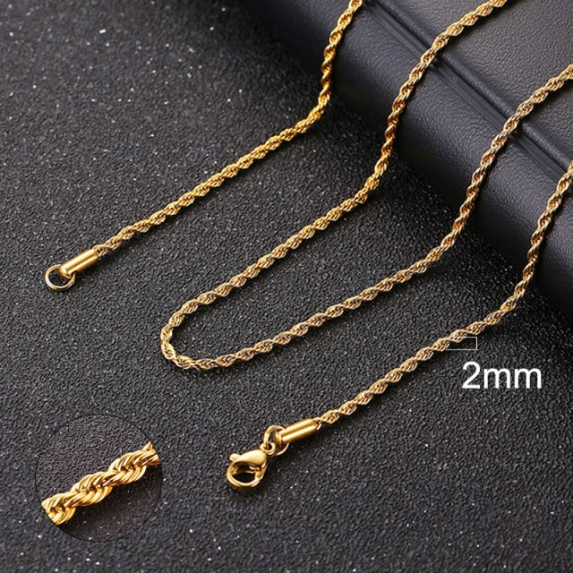 Unisex Cuban Chain Necklace Season Prestige