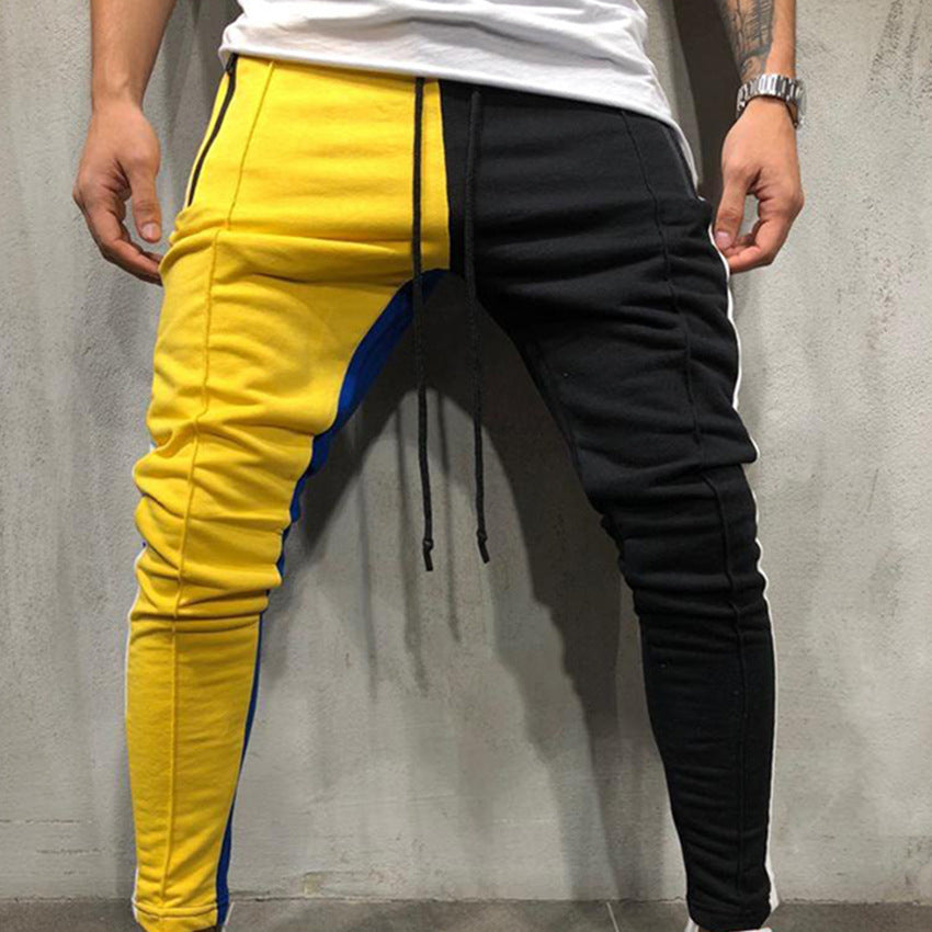 Men's Color Mix Jogger Sports Sweatpants Season Prestige