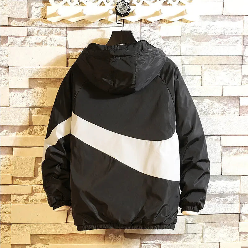 Cotton Jacket Men's Jacket Plus Cotton Jacket Casual New Cotton Jacket Youth - Season Prestige