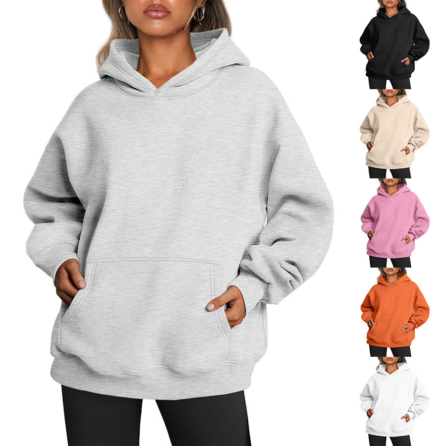 Women's Oversized Hoodies Fleece Loose Sweatshirts With Pocket