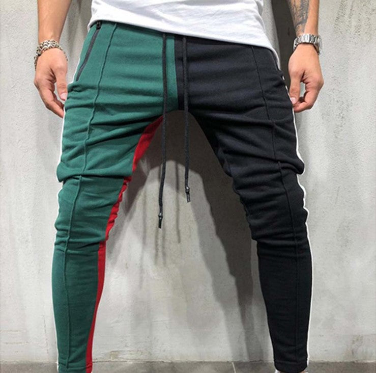 Men's Color Mix Jogger Sports Sweatpants Season Prestige