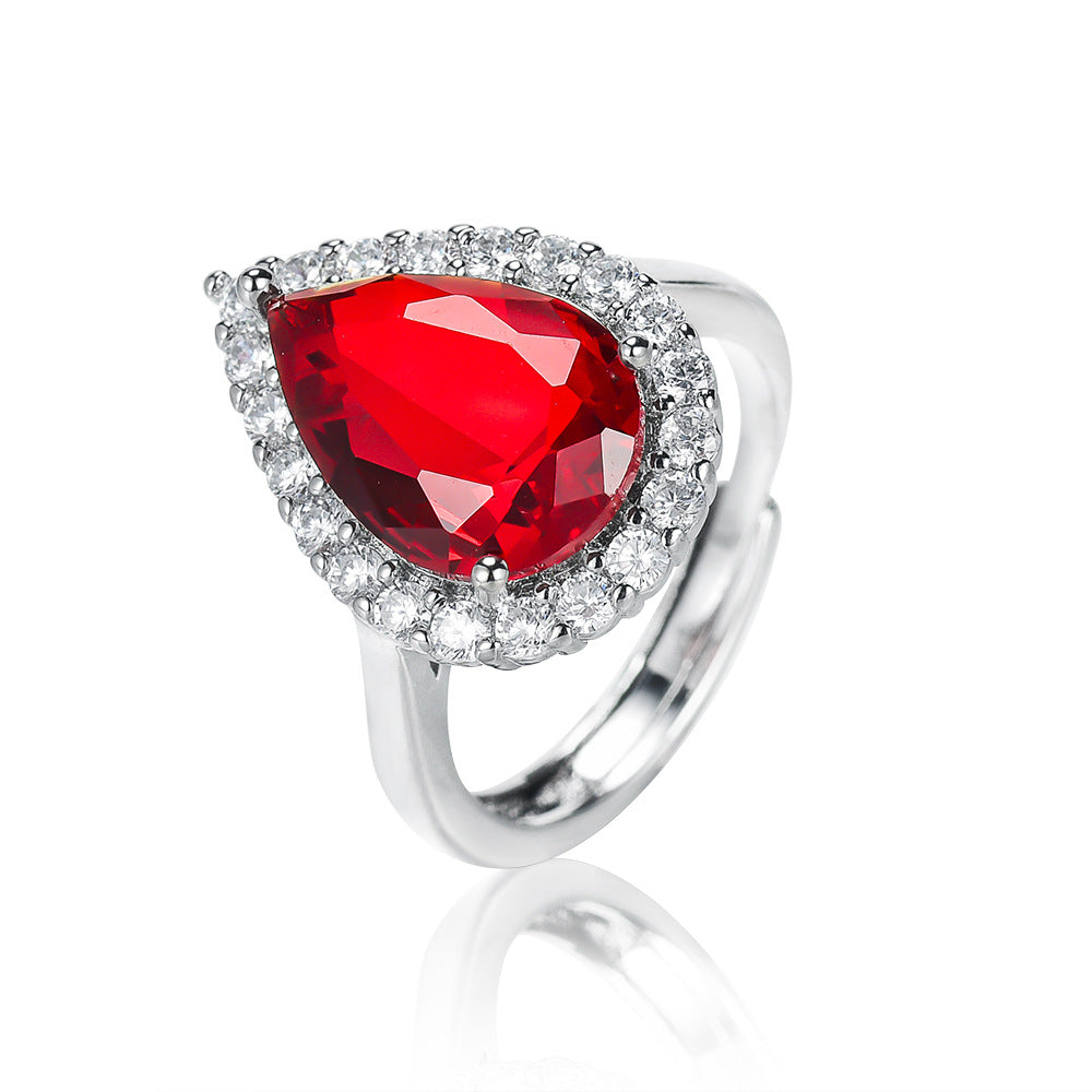 Aura Radiant Waterdrop Necklace | Signature Zirconia