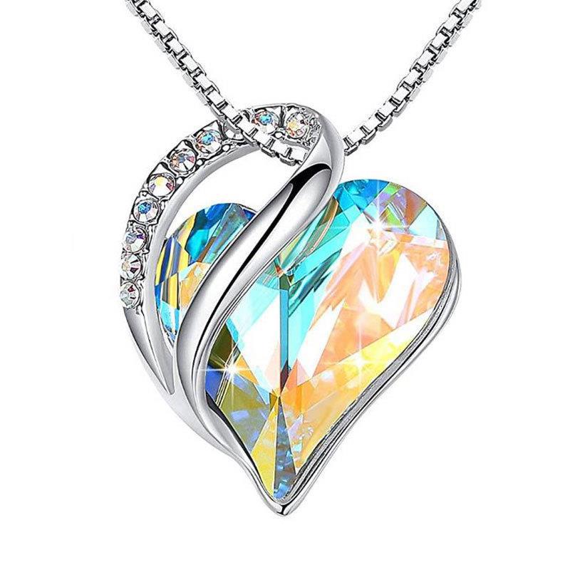 Sliver Heart Necklace Season Prestige