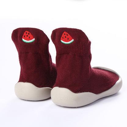 "Kindergarten Soft Sole Baby Shoes"Children's Toddler Shoes Baby Socks Shoes Season Prestige