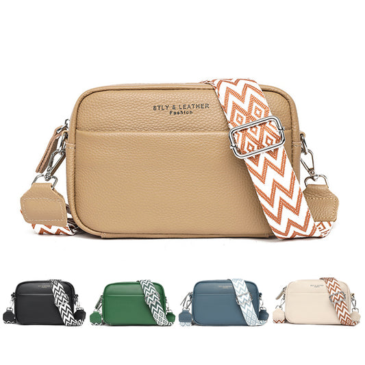 Wide Shoulder Strap Crossbody Women Season Prestige