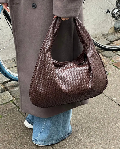 Season prestige Womens  Woven Shoulder handBag