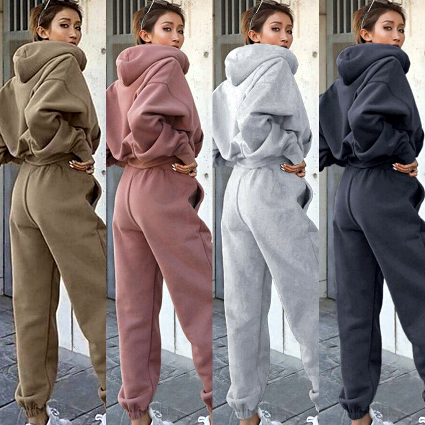 Women's Casual Hoodie Coat Sports Suit Season Prestige