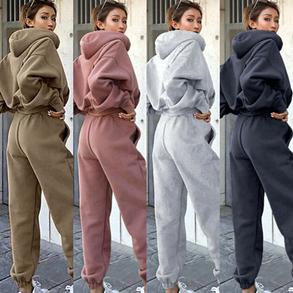 Women's Casual Hoodie Coat Sports Suit Season Prestige