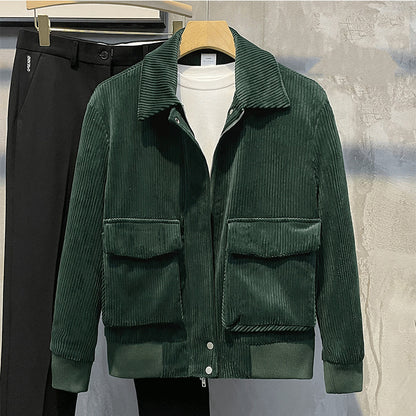 Mens Warm Corduroy Jacket Women's winter coat