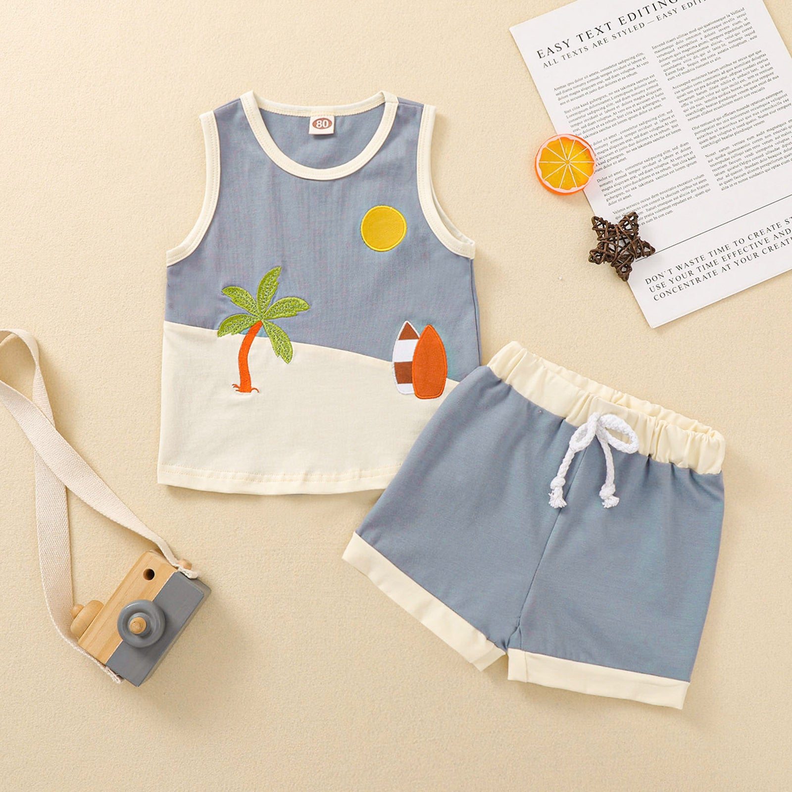 Children's Clothing Summer Cartoon Kids Clothes Season Prestige