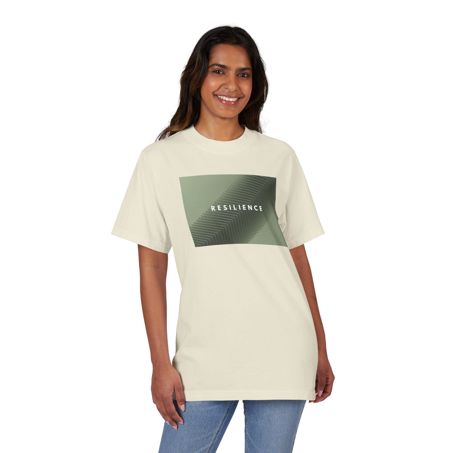 Unisex Garment-Dyed Drop-Shoulder T-Shirt