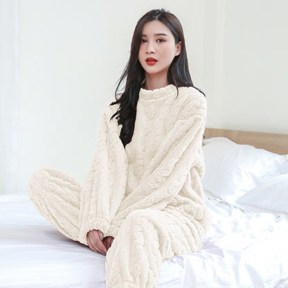 Women's Coral velvet pajamas season prestige