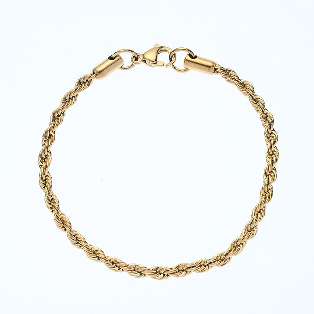 Twisted Rope Chain Bracelet Season Prestige