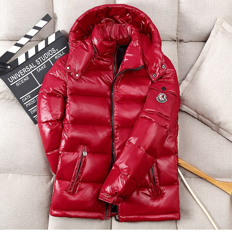 Men's Hooded Casual Down Jacket Thick And Warm Winter Clothing Coats Season Prestige