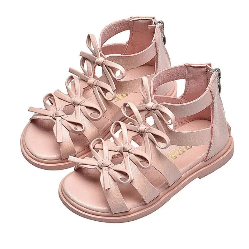 Season Prestige Baby Girls' Princess Shoes | Soft Leather Sandals