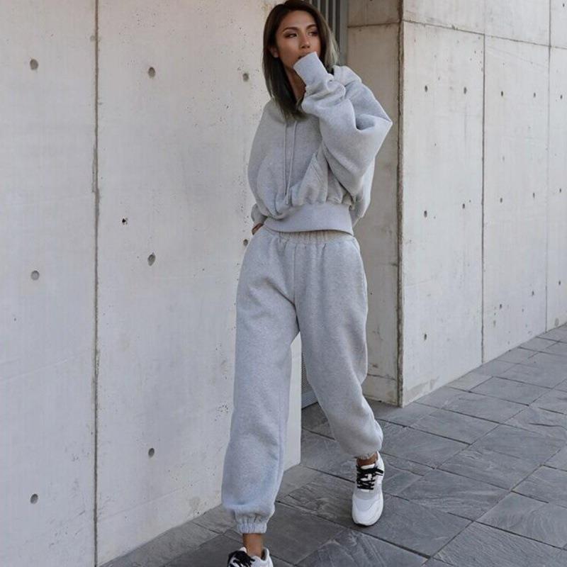 Women's Casual Hoodie Coat Sports Suit Season Prestige