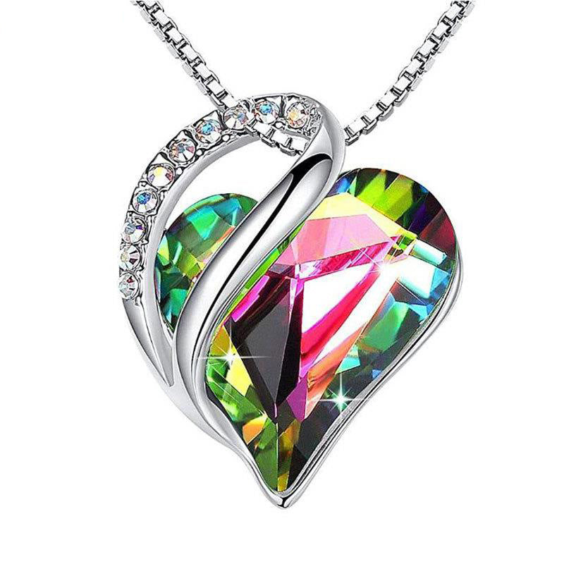 Sliver Heart Necklace Season Prestige