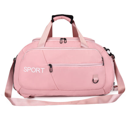 Women Sports Bag Waterproof Laugage Bag With Shoes Compartment mens