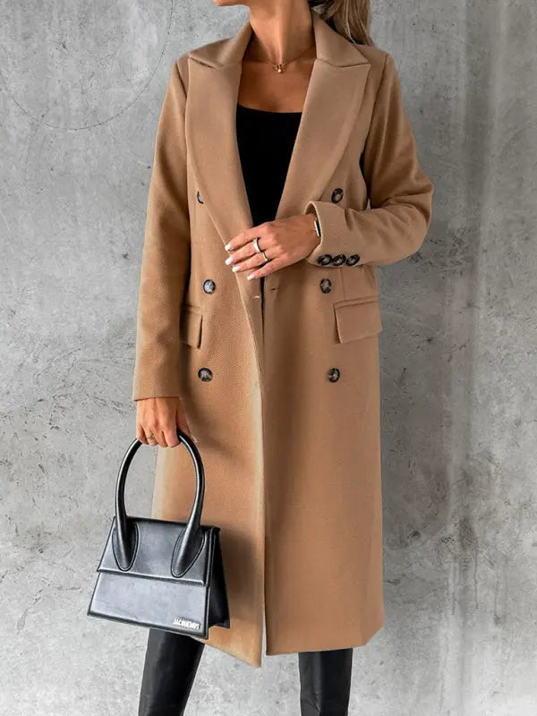 Season Prestige Women's Business Casual Overcoat | Graceful Style