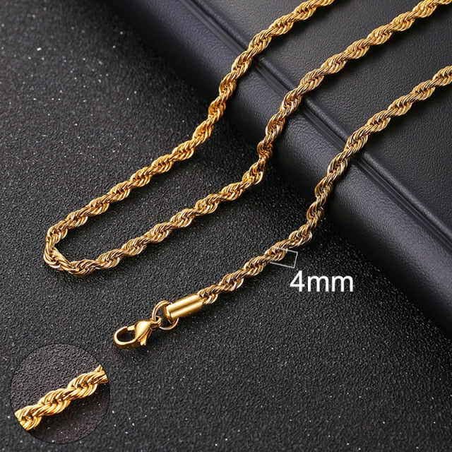 Unisex Cuban Chain Necklace Season Prestige