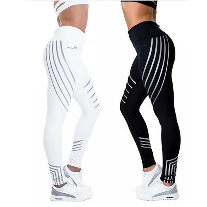 Women Workout Leggings Pants Fitness Night Glowing Autumn Winter Leggings Season Prestige