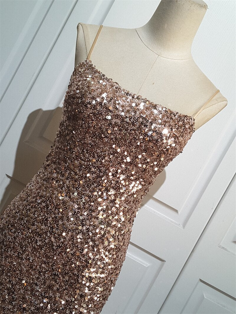 Women Sexy Zevity Glitter Sequines Party Dress eprolo