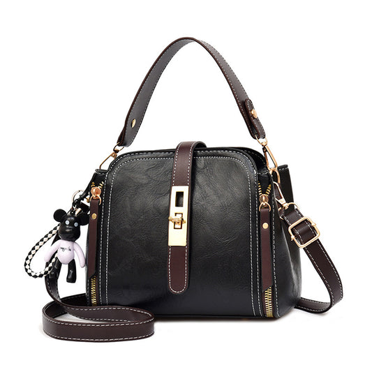 "Vintage FlapSatchel" Women's Cross body Messenger bag Season Prestige