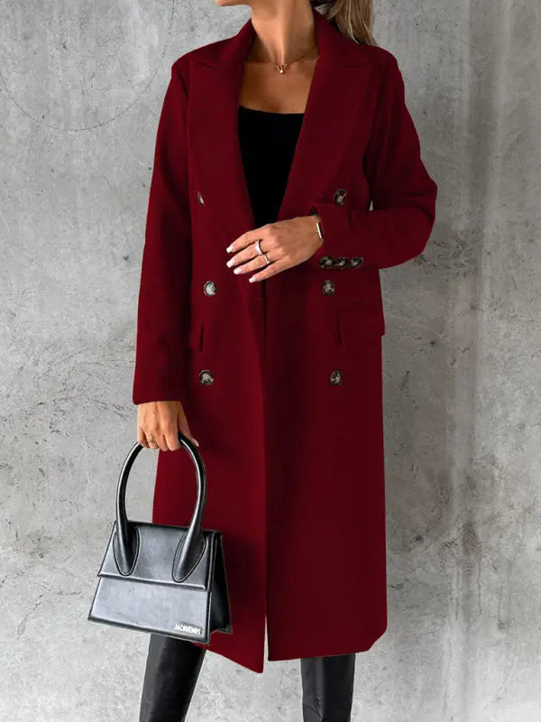 Season Prestige Women's Business Casual Overcoat | Graceful Style