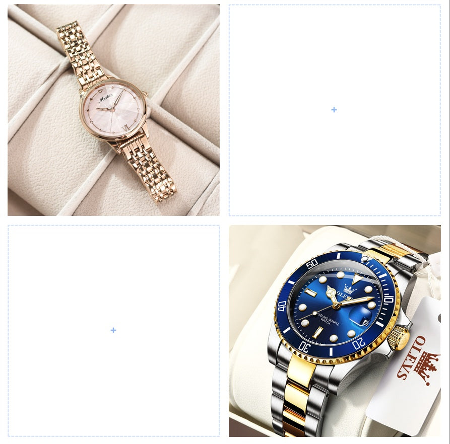 Women Luxury Casual Watch Quartz Diamond Genevs Wrist Watches Women's