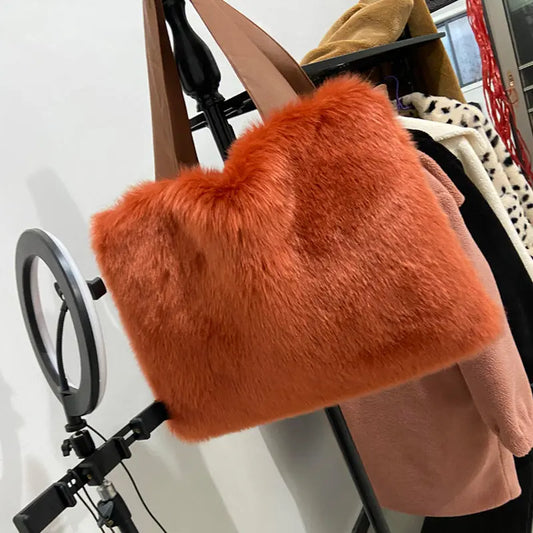 Women's Bags, Handbags, Women's Shoulder Bags, Fur Bags, Plush Bags - Season Prestige