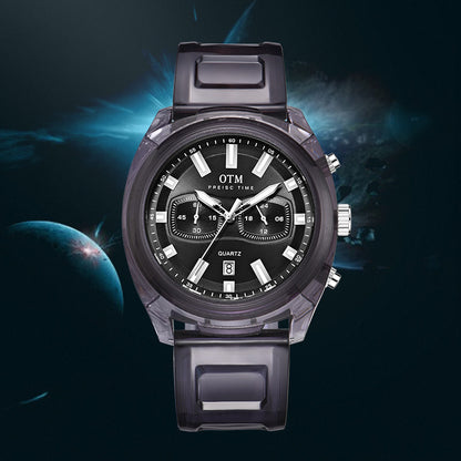 Mens Waterproof Luminous OTM Student Watch