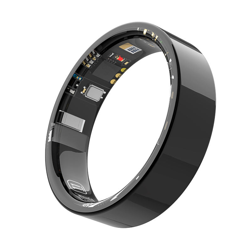 The Apex Sentinel: Titanium Multi-Functional Smart Ring