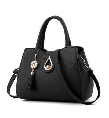 Women Handbag Ladies Tassel High Quality PU Leather Totes Bags