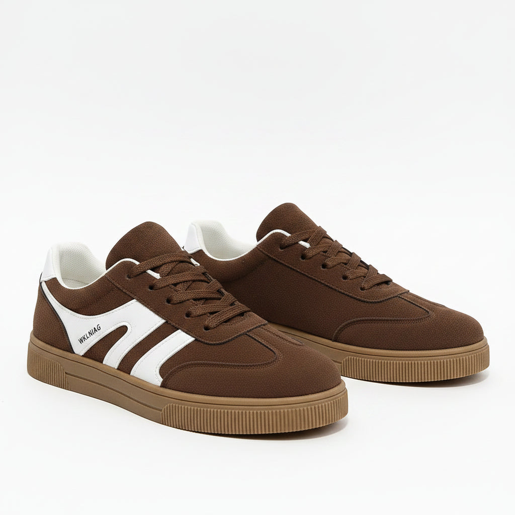 Women’s Retro Casual Round-Toe Sneakers | Season Prestige