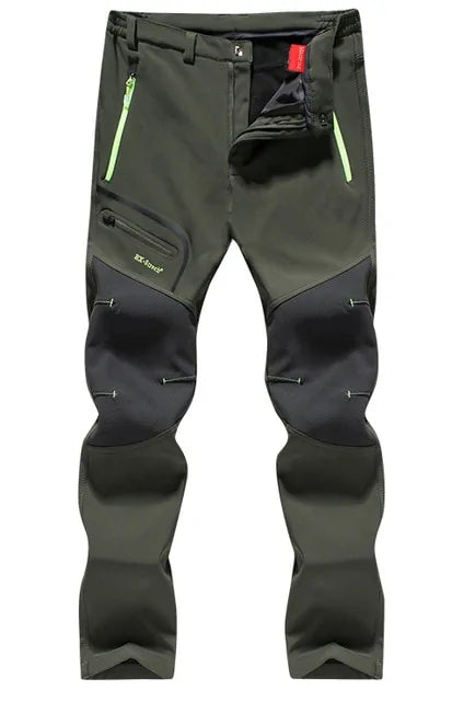 Softshell Fleece Outdoor Pants Trekking,hiking pants men