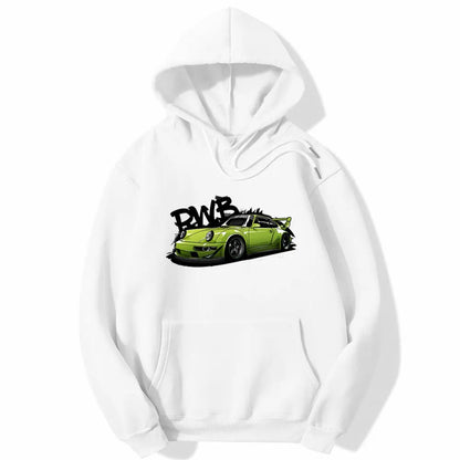 Initial D Hoodie Fashion For Porsche 911 RWB Hoody Long Slee - Season Prestige