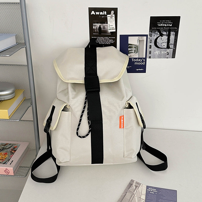 Vintage Waterproof Student School Bag | Signature Edit | Season Prestige