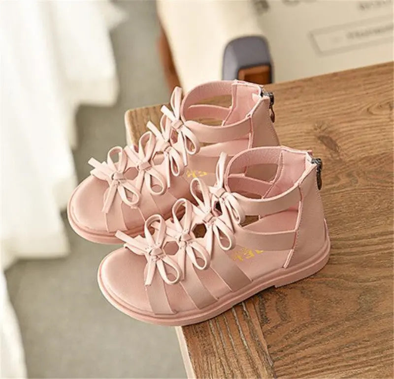 Season Prestige Baby Girls' Princess Shoes | Soft Leather Sandals