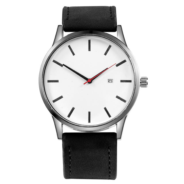 Leather Quartz Watch Season Prestige