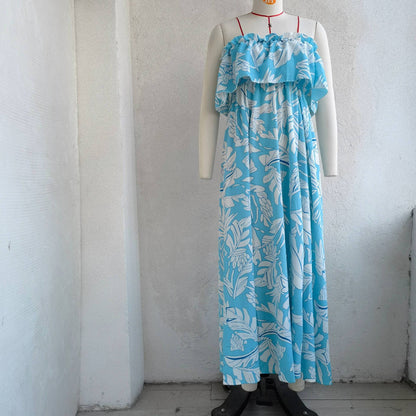 Casual Tube Dress  Women Summer Floral Dress season prestige