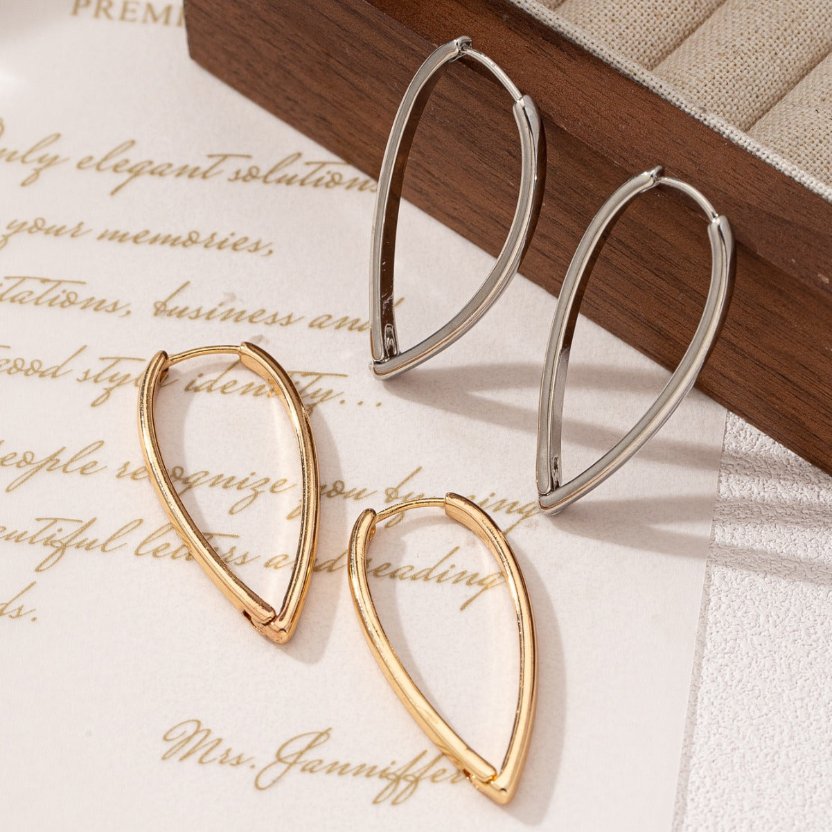 $28 | The Art-Form: Asymmetric Minimalist Sculptural Studs