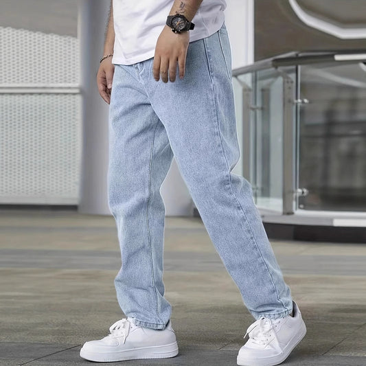 Men'sCasual Slim Fit Straught leg Summer Jeans