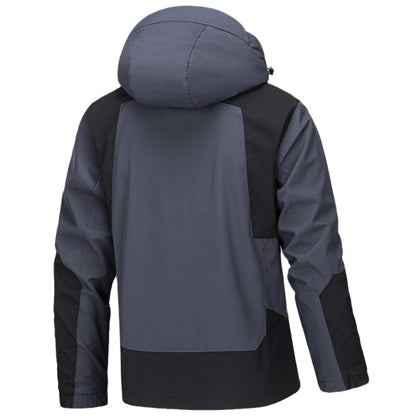 Men's Jacket Thin Outdoor Windproof Hooded Coat