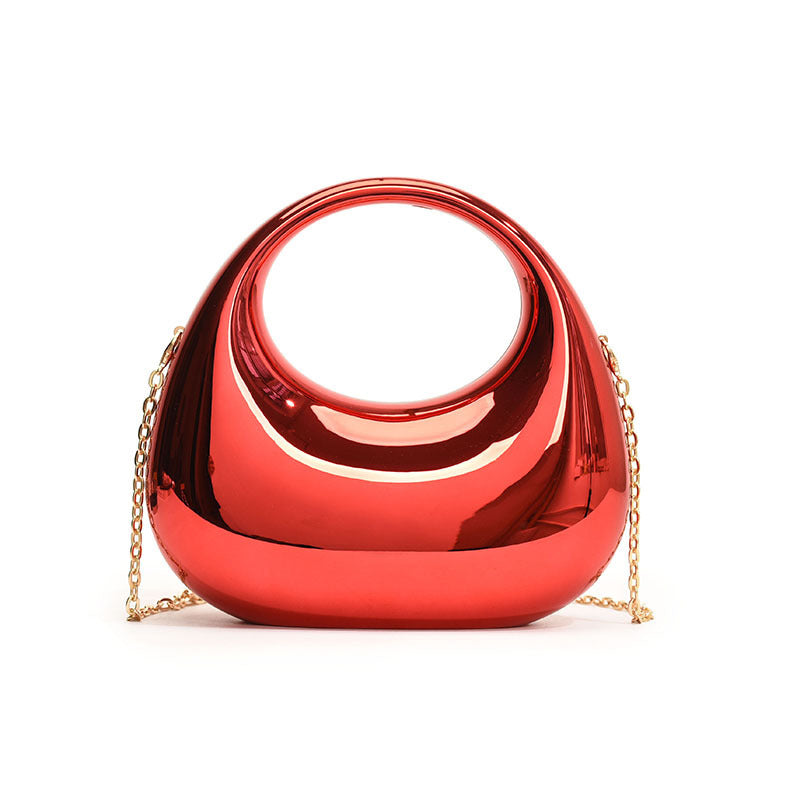 Gold Handbag Chain Shoulder Oblique bag