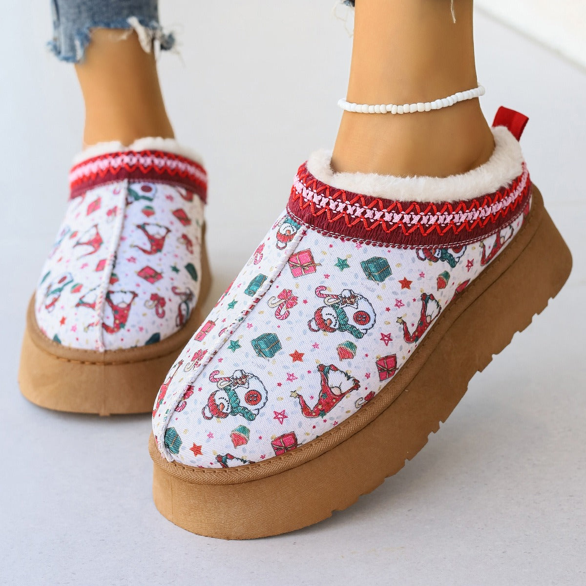 Women's Cartoon Ankle Boots Comfortable Winter Short Boots season prestige