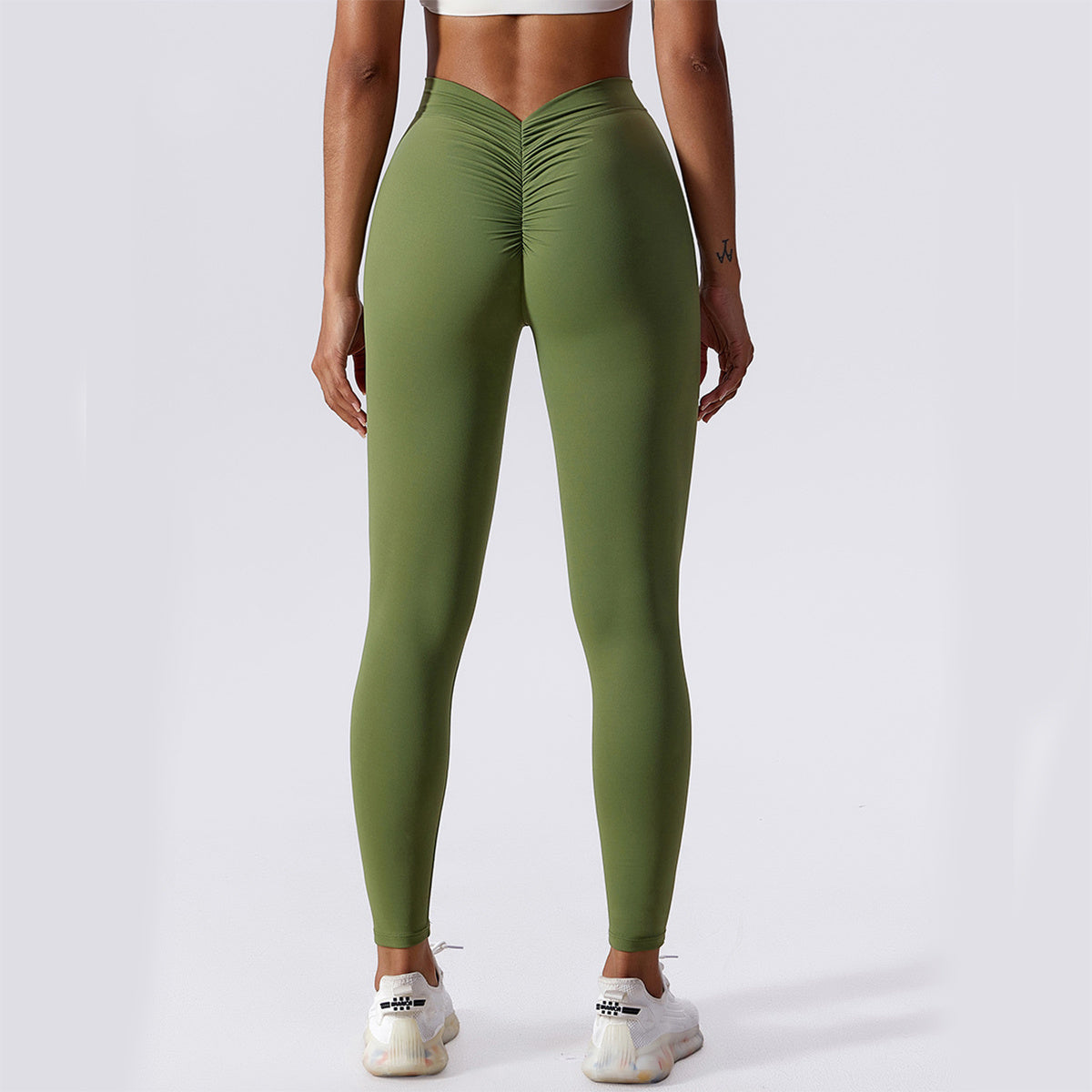 Yoga Fitness Pants Breathable Quick-dryingPeach Hip Lifting Leggings For Women