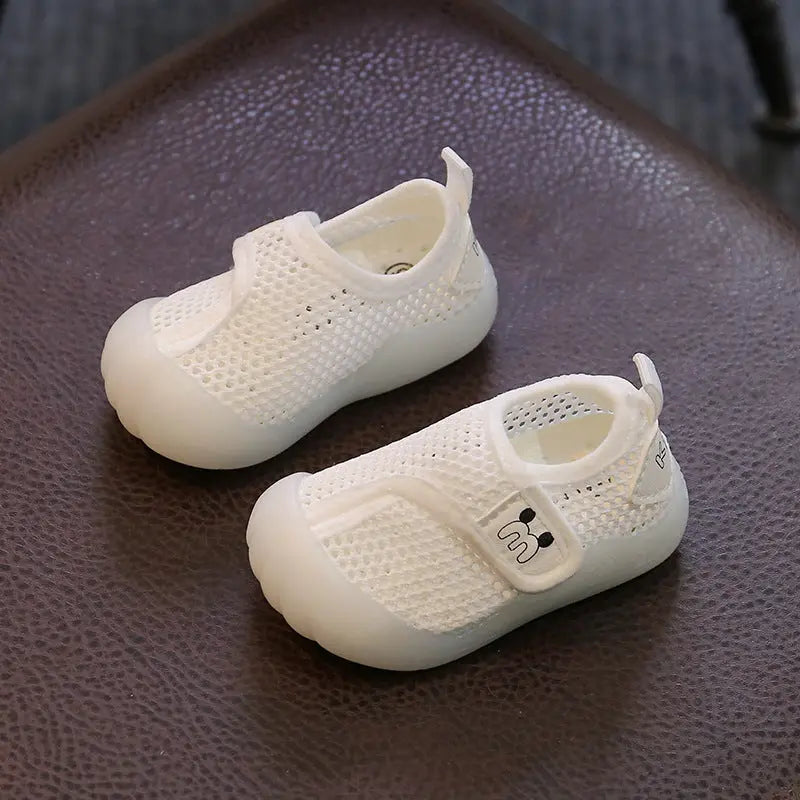 Season Prestige Baby Mesh Sneakers | Slip-On Velcro Closure