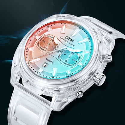 Mens Waterproof Luminous OTM Student Watch