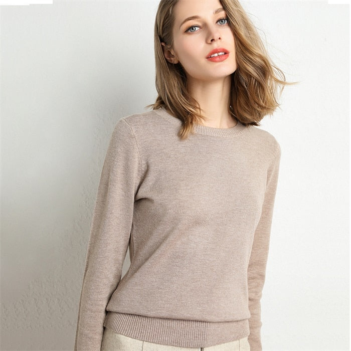 Knitted Pullover Women Sweater Season Prestige